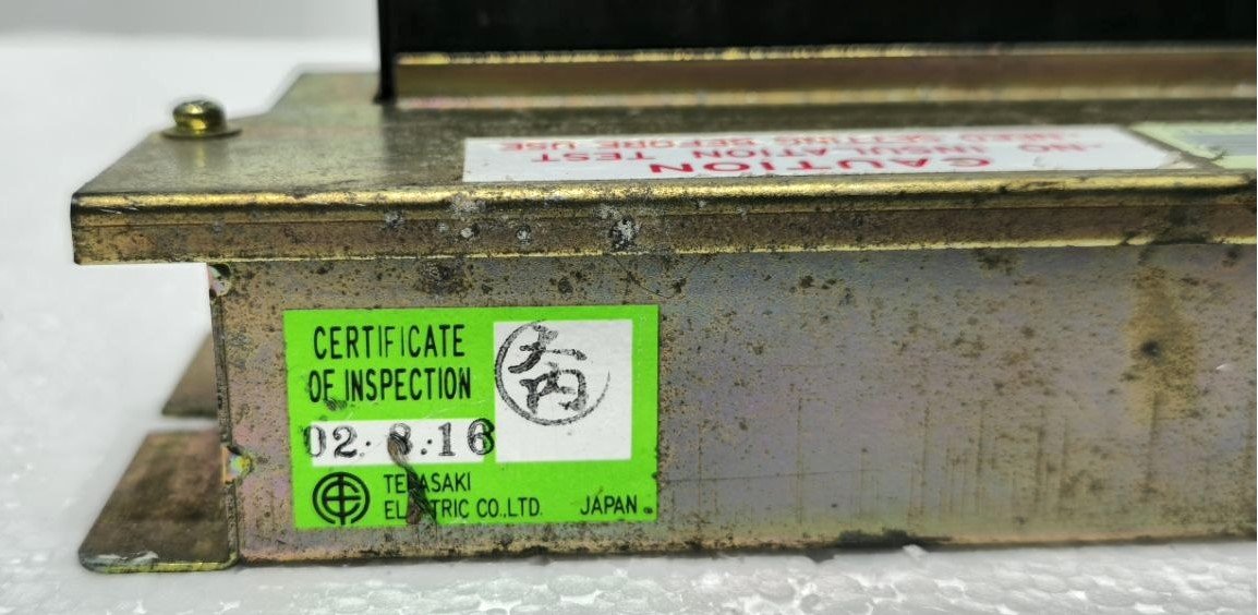 TERASAKI ELECTRIC MODEL TM-2 TYPE EIN-631 02082 MARINE INDUSTRIAL RECEIVER UNIT (3)