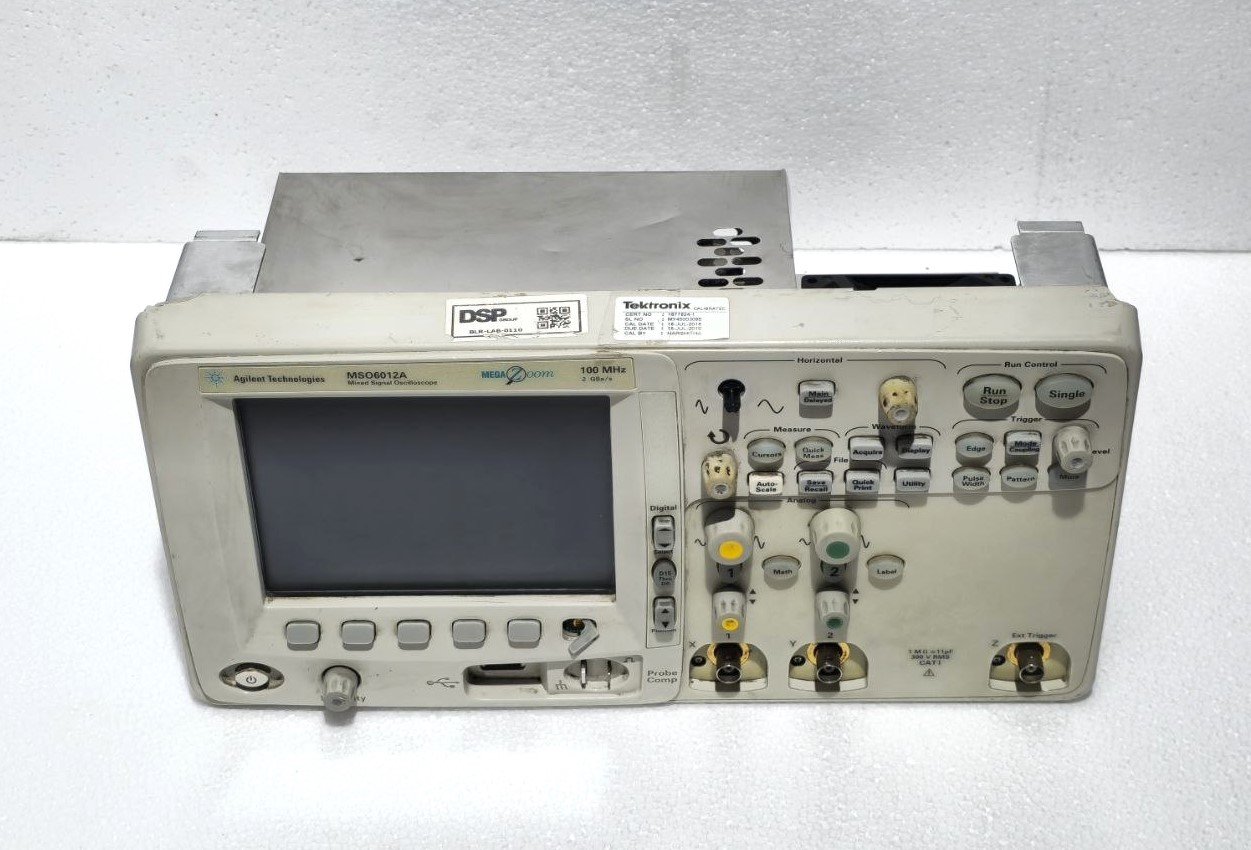 AGILENT TECHNOLOGIES MSO6012A MIXED SIGNAL OSCILLOSCOPE 2 CHANNEL 100 MHZ (1)