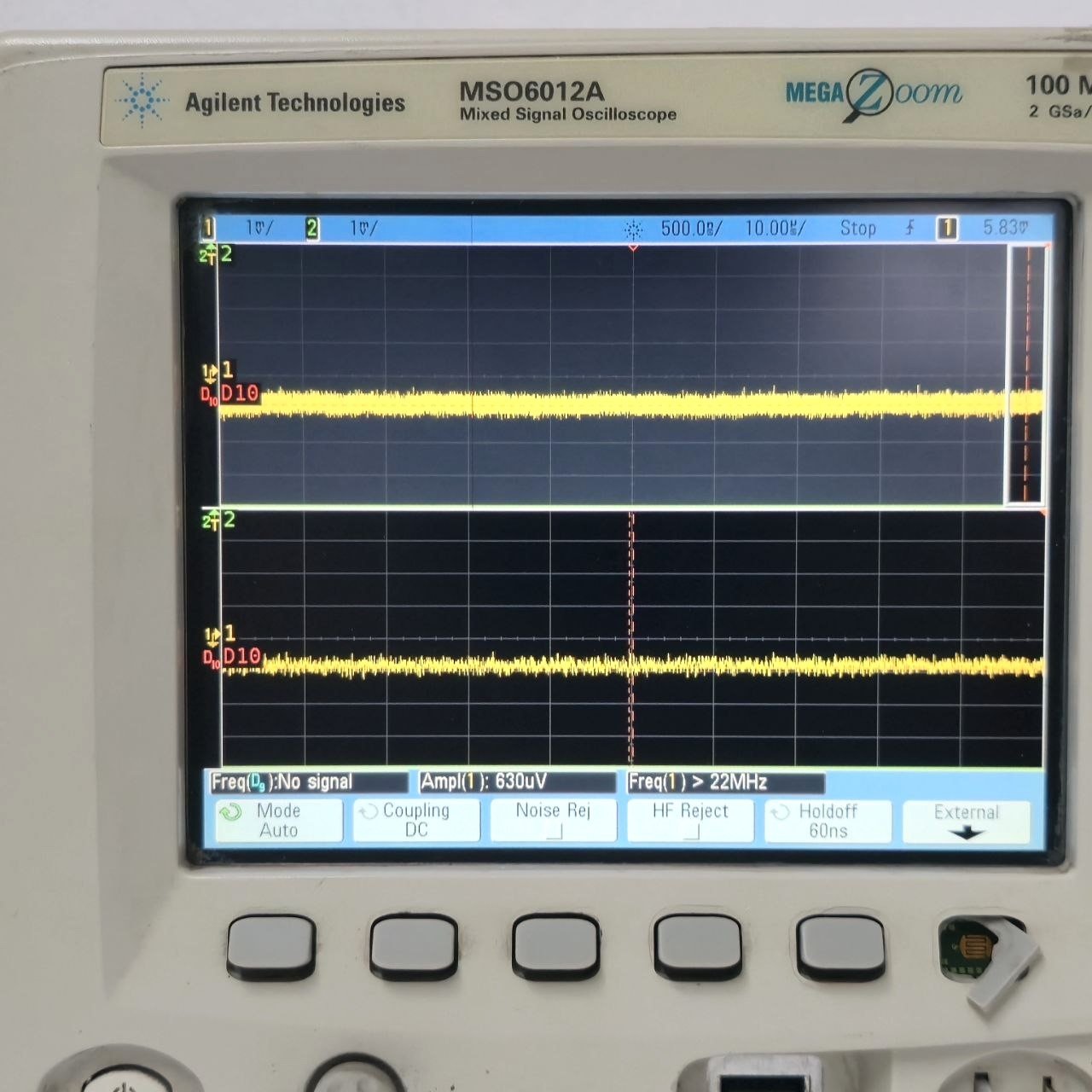 AGILENT TECHNOLOGIES MSO6012A MIXED SIGNAL OSCILLOSCOPE 2 CHANNEL 100 MHZ (14)