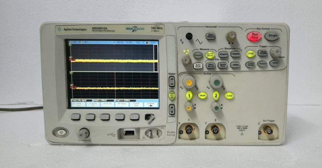 AGILENT TECHNOLOGIES MSO6012A MIXED SIGNAL OSCILLOSCOPE 2 CHANNEL 100 MHZ (16)