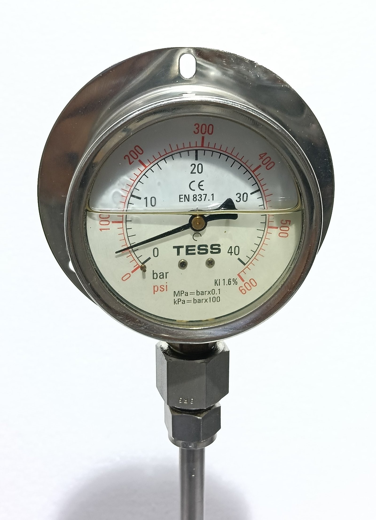 AMETEK T-620 384 PORTABLE HYDRAULIC HAND PUMP PRESSURE TESTER 0-5000 PS (5)