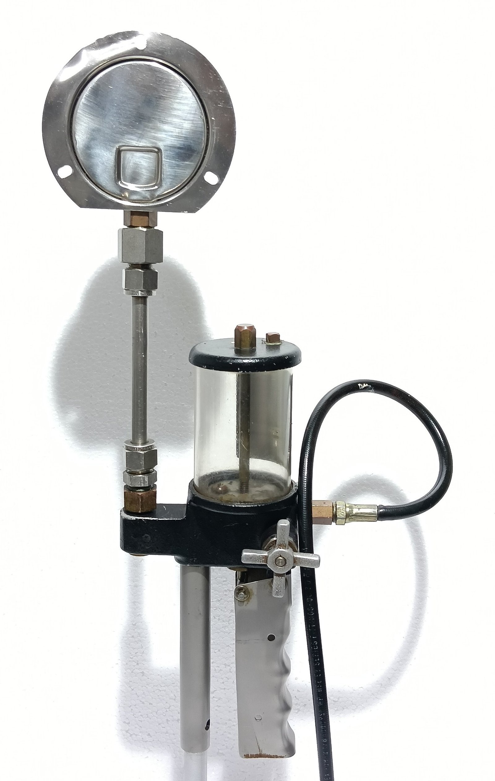 AMETEK T-620 384 PORTABLE HYDRAULIC HAND PUMP PRESSURE TESTER 0-5000 PS (9)