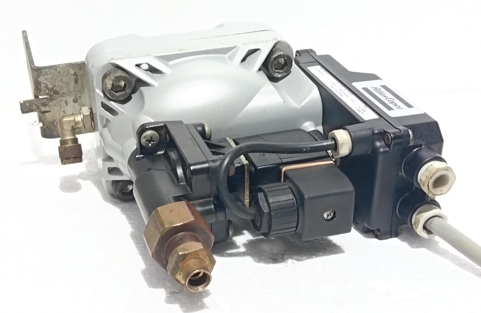 ATLAS COPCO EWD 330M 1622855181 115VAC 18-215 PSIG NO LOSS CONDENSATE DRAIN VALVE (5)