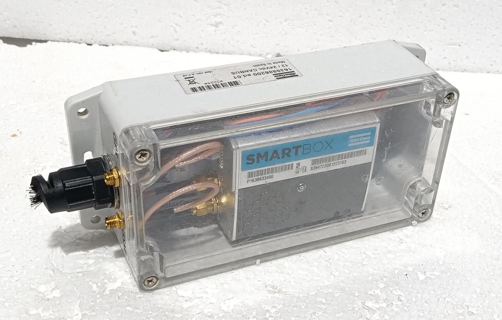 ATLAS COPCO P1638833400 FLEETLINK SMARTBOX COMPRESSOR MONITOR ETHERNET MODEM – 2 (10)