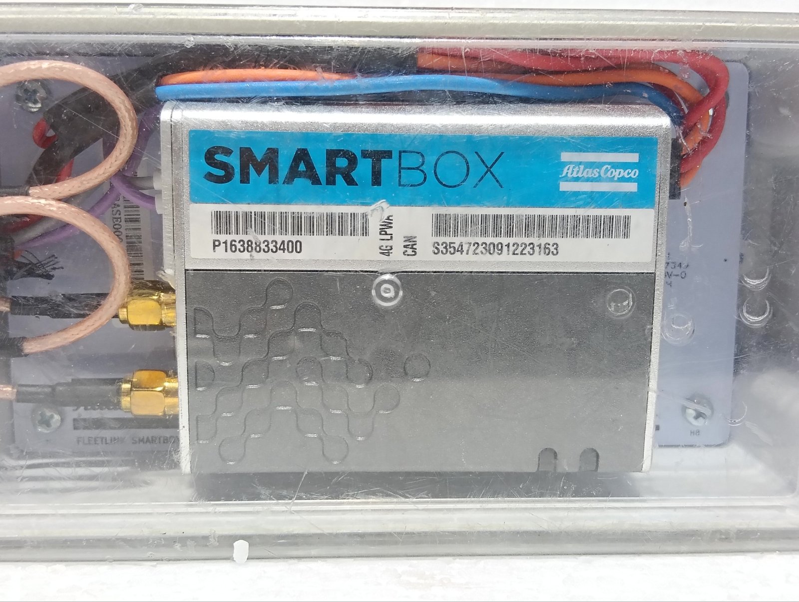 ATLAS COPCO P1638833400 FLEETLINK SMARTBOX COMPRESSOR MONITOR ETHERNET MODEM – 2 (9)