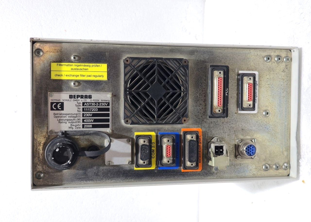 DEPRAG AST30-2-230V SCREWDRIVER SEQUENCE CONTROLLER DATE 2008 400W D-92224 #2 (7)