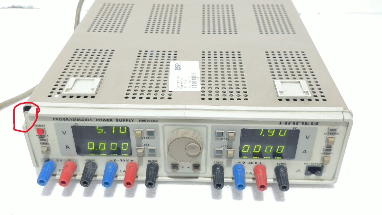 HAMEG HM 8142 PROGRAMMABLE POWER SUPPLY 50-60HZ GERMANY #2 (11)