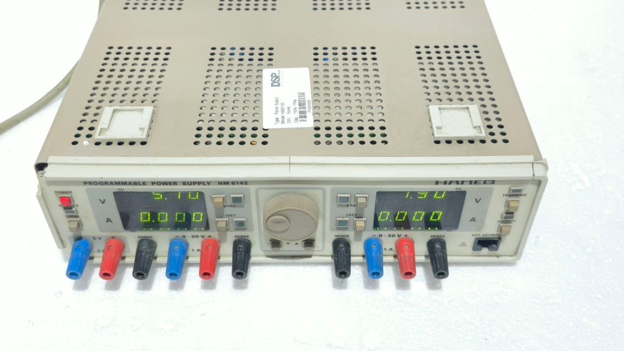 HAMEG HM 8142 PROGRAMMABLE POWER SUPPLY 50-60HZ GERMANY #2 (12)
