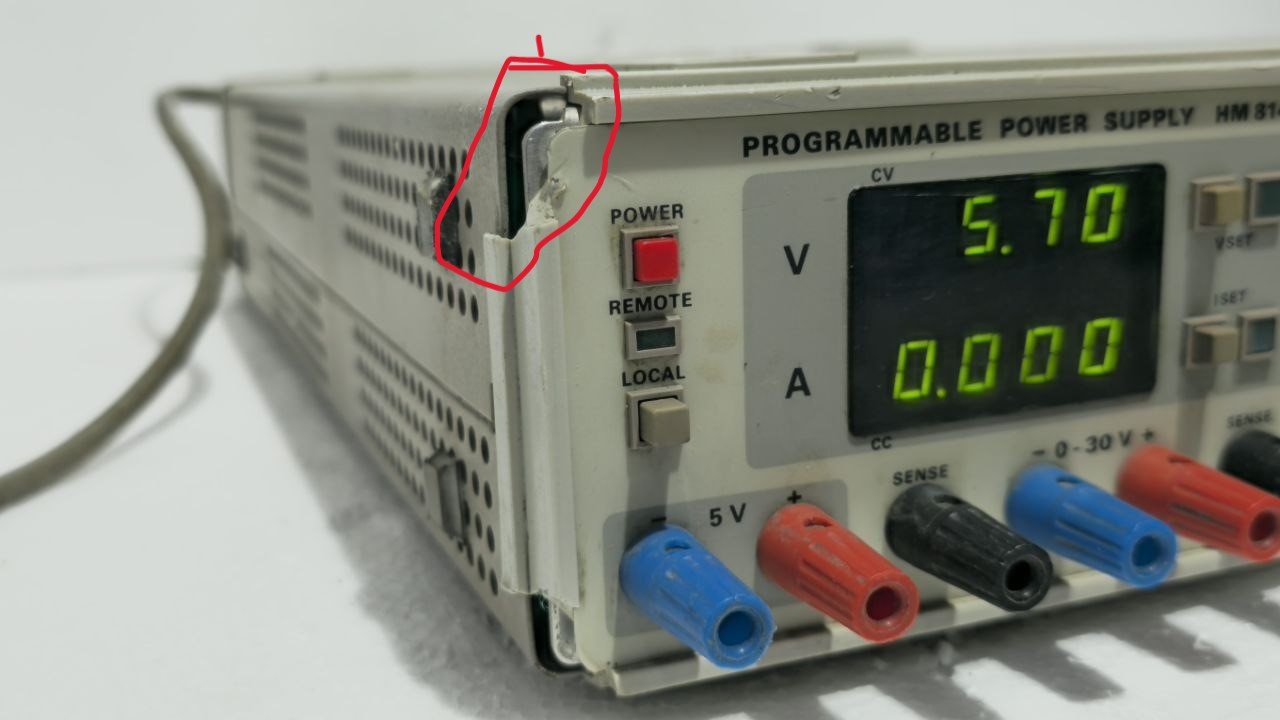 HAMEG HM 8142 PROGRAMMABLE POWER SUPPLY 50-60HZ GERMANY #2 (13)