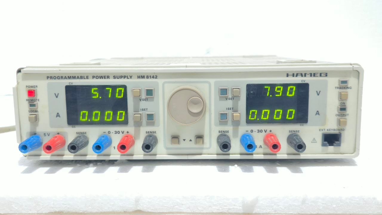 HAMEG HM 8142 PROGRAMMABLE POWER SUPPLY 50-60HZ GERMANY #2 (8)