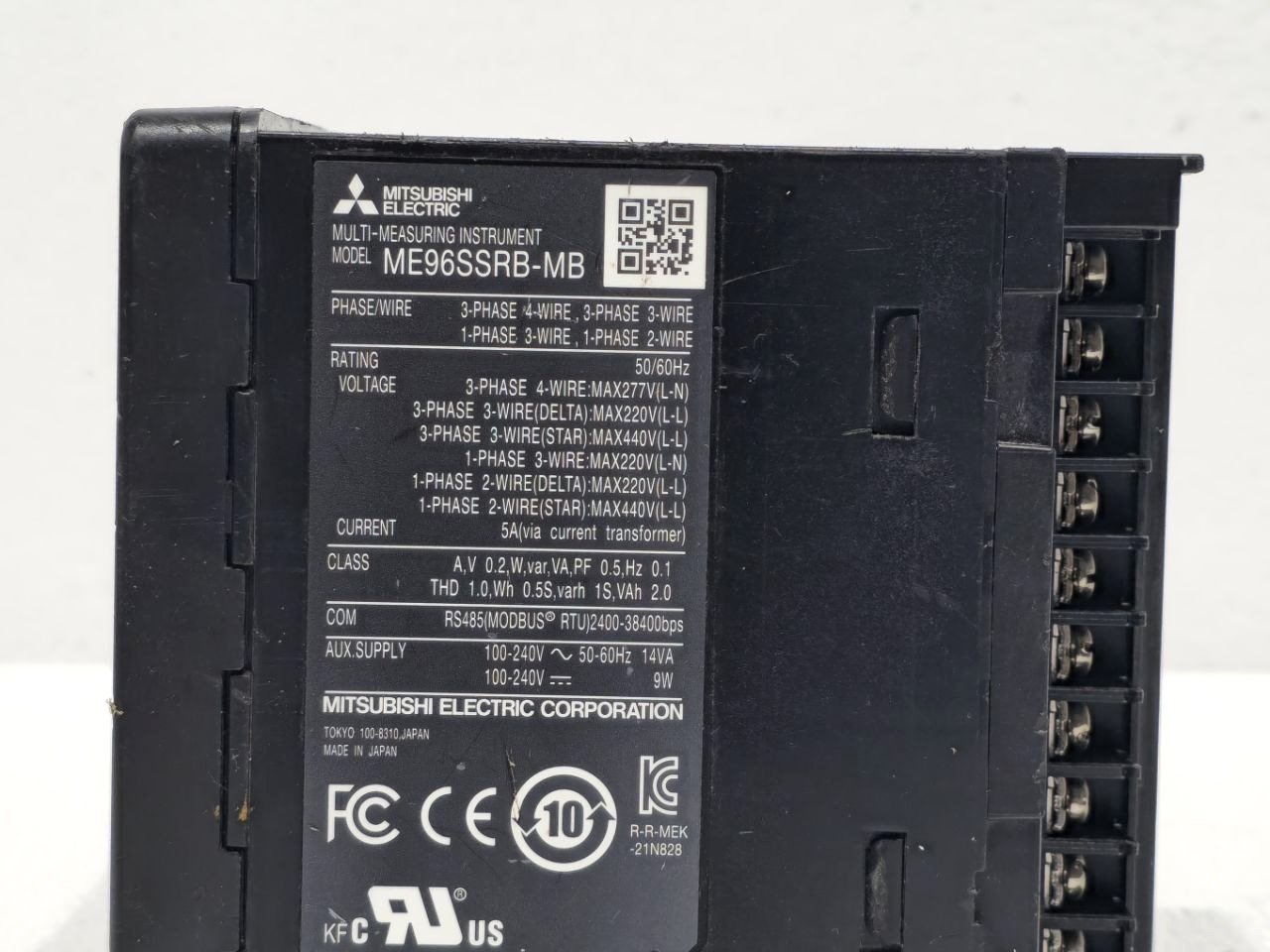 MITSUBISHI ELECTRIC ME96SS-Ver.B ME96SSRB-MB MULTI-MEASURING INSTRUMENT (5)