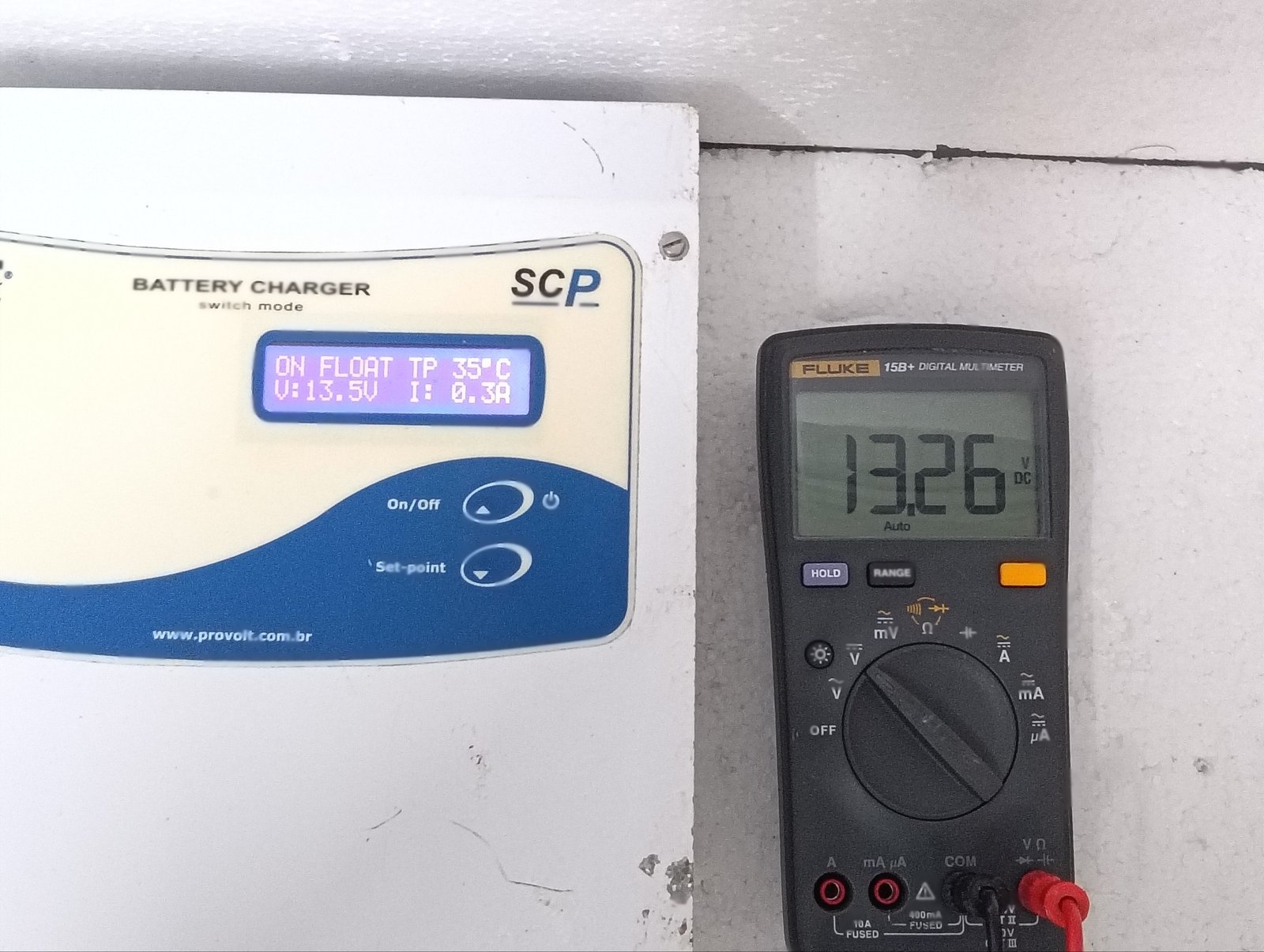 PROVOLT BATTERY CHARGER SCP 1240 110V INPUT 12V 40A OUTPUT 480W COD 2 20 4206 D (16)