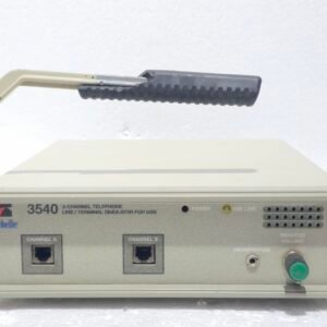 ROCHELLE 3540 2-CHANNEL TELEPHONE NETWORK EMULATOR 500D3901 100-240 VAC