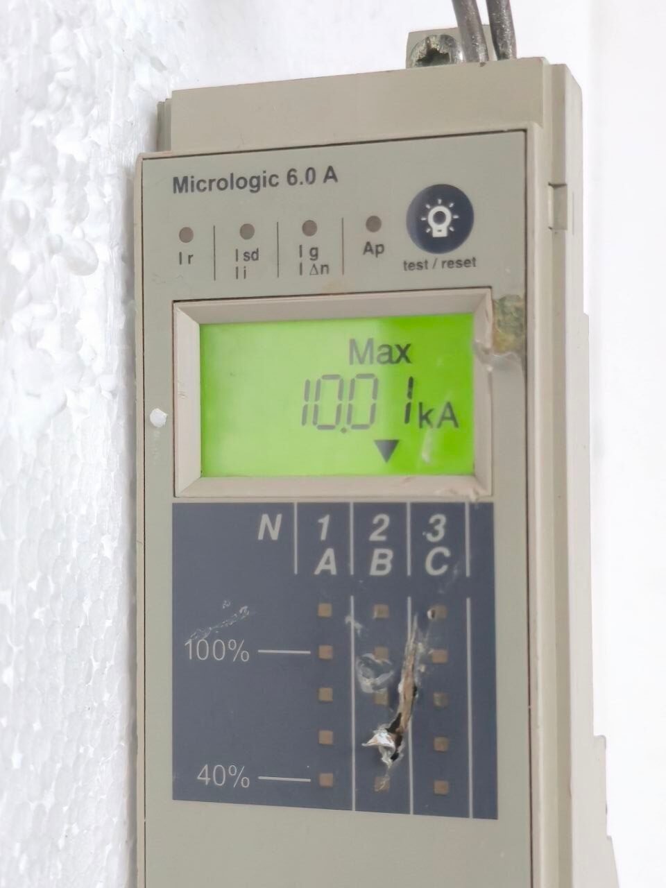 SCHNEIDER ELECTRIC 33073BA MICROLOGIC 6.0A CIRCUIT BREAKER DIGITAL TRIP UNIT AAV73102 (11)