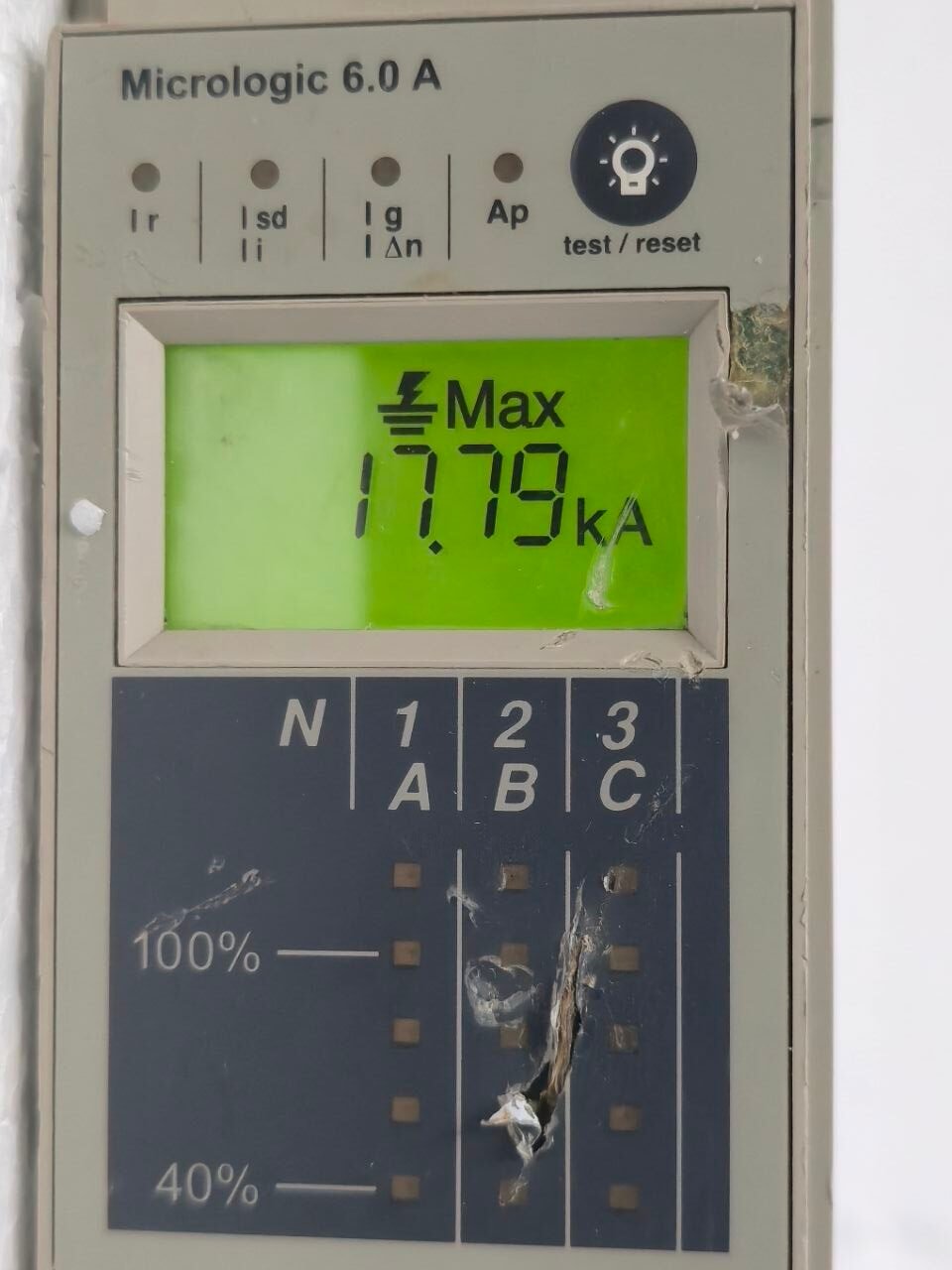 SCHNEIDER ELECTRIC 33073BA MICROLOGIC 6.0A CIRCUIT BREAKER DIGITAL TRIP UNIT AAV73102 (12)