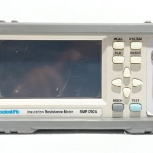 SCIENTIFIC INSULATION RESISTANCE METER SME1202A R3-616-03760 1000VDC