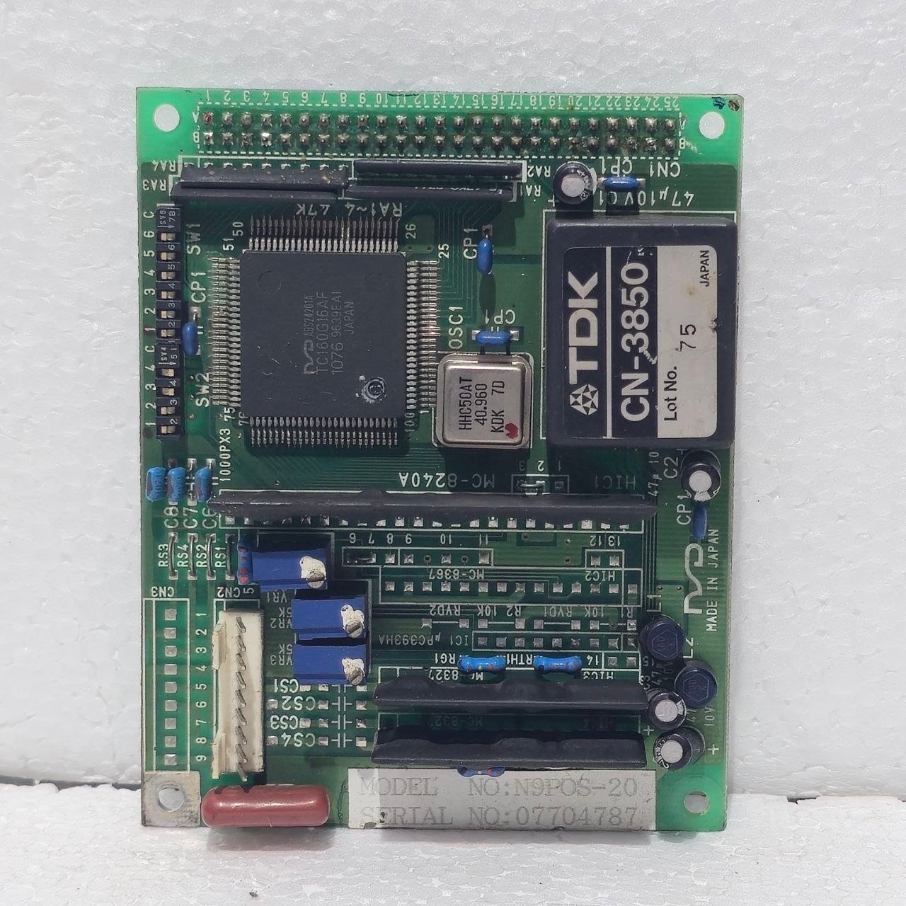 TDK N9POS-20 CN-3850 POSITION BOARD ENCODERCOSEL CIRCUIT BOARD 07704787 (2)