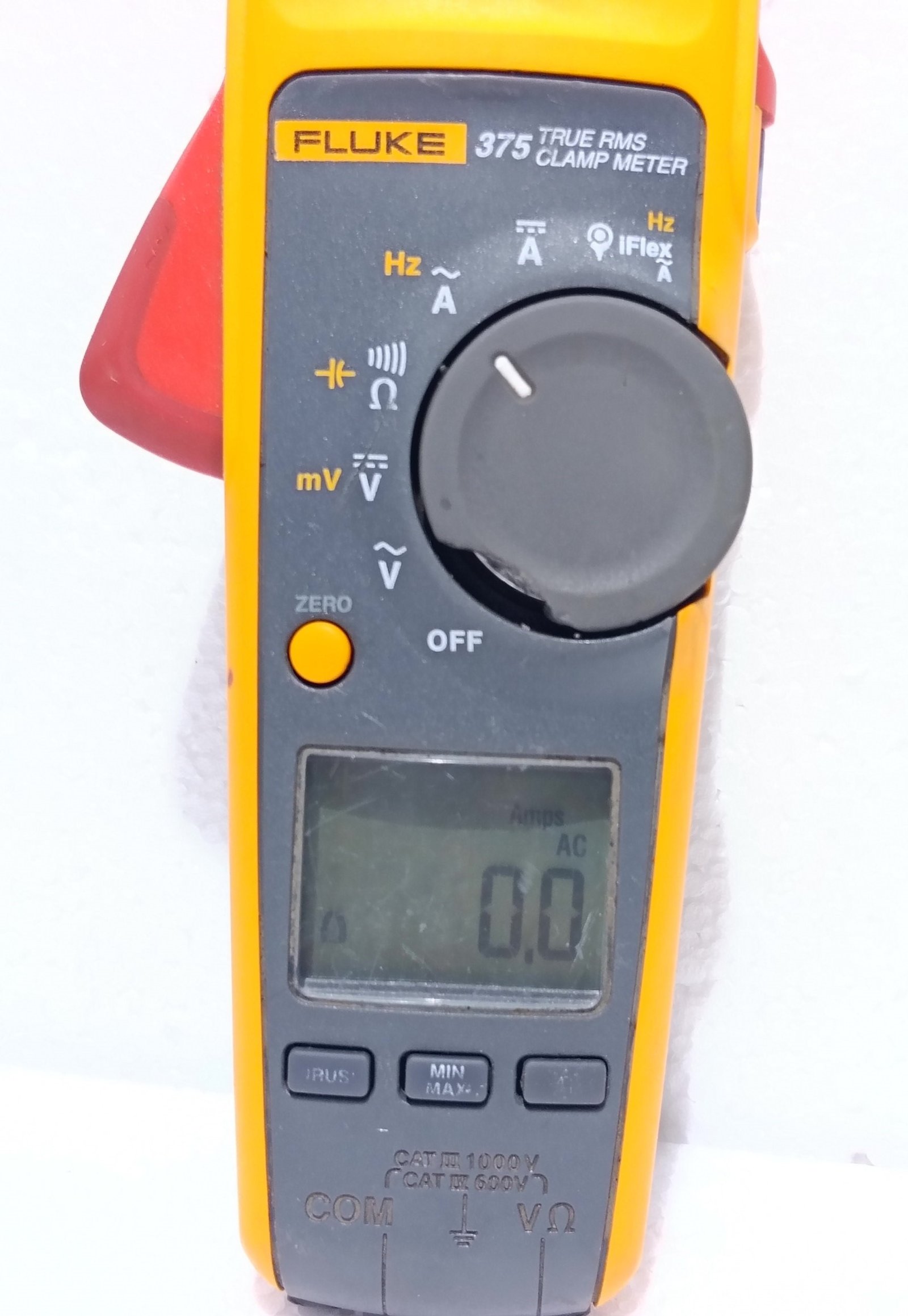 FLUKE 375 FC 375FC TRUE-RMS AC DC CLAMP METER ONLY UNIT (1)