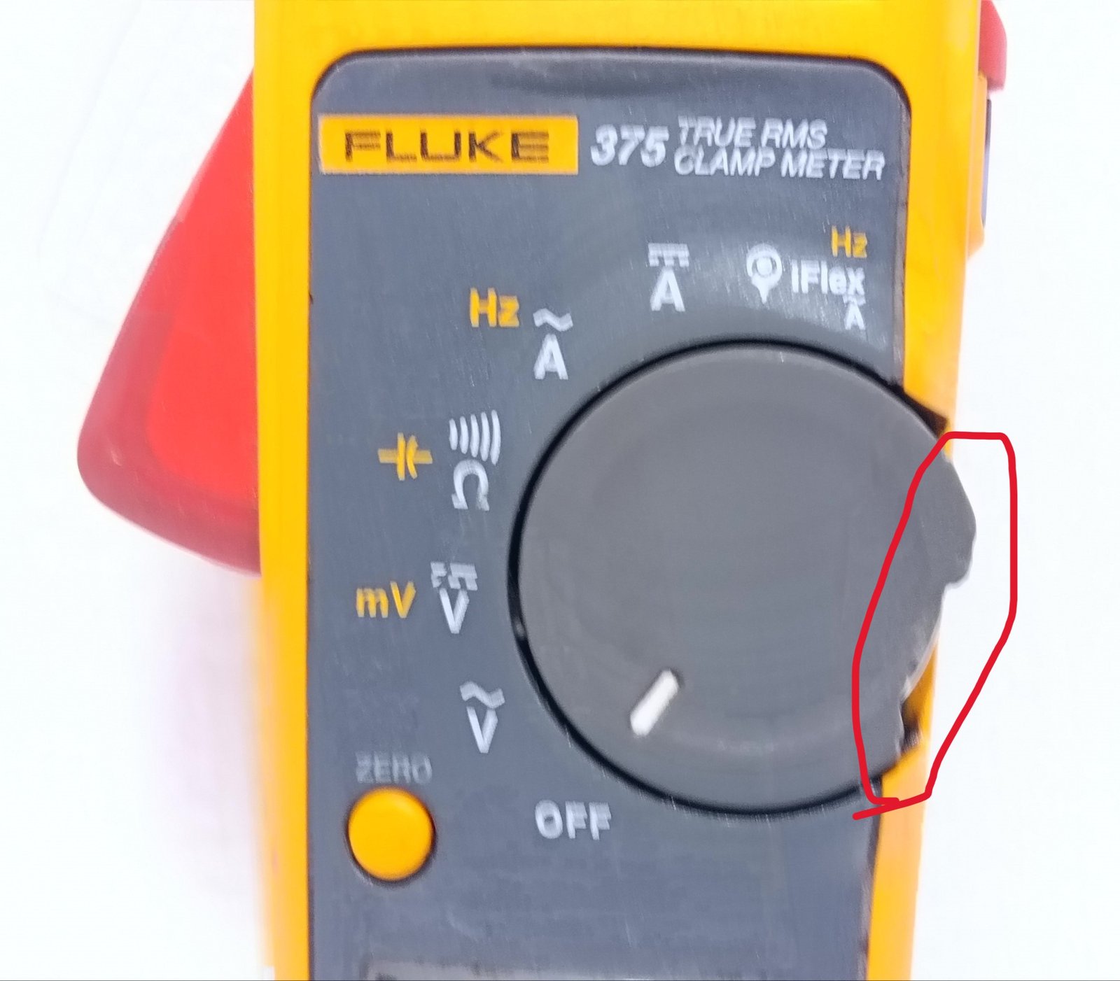FLUKE 375 FC 375FC TRUE-RMS AC DC CLAMP METER ONLY UNIT (6)