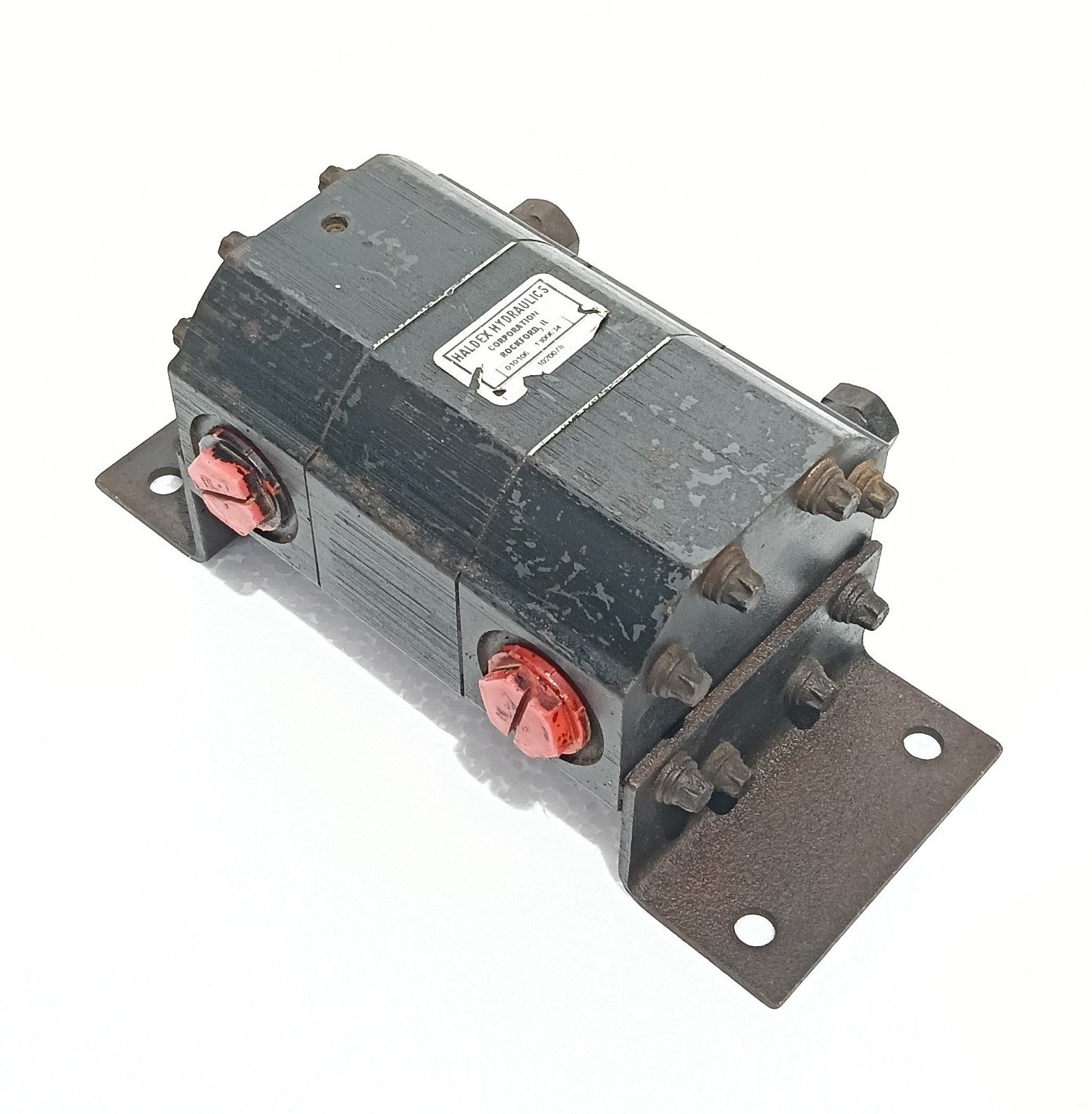 HALDEX HYDRAULICS 1020078 FLOW DIVIDER 2 SECTION 0.129 IN³SECTION 34-16 01016 (10)