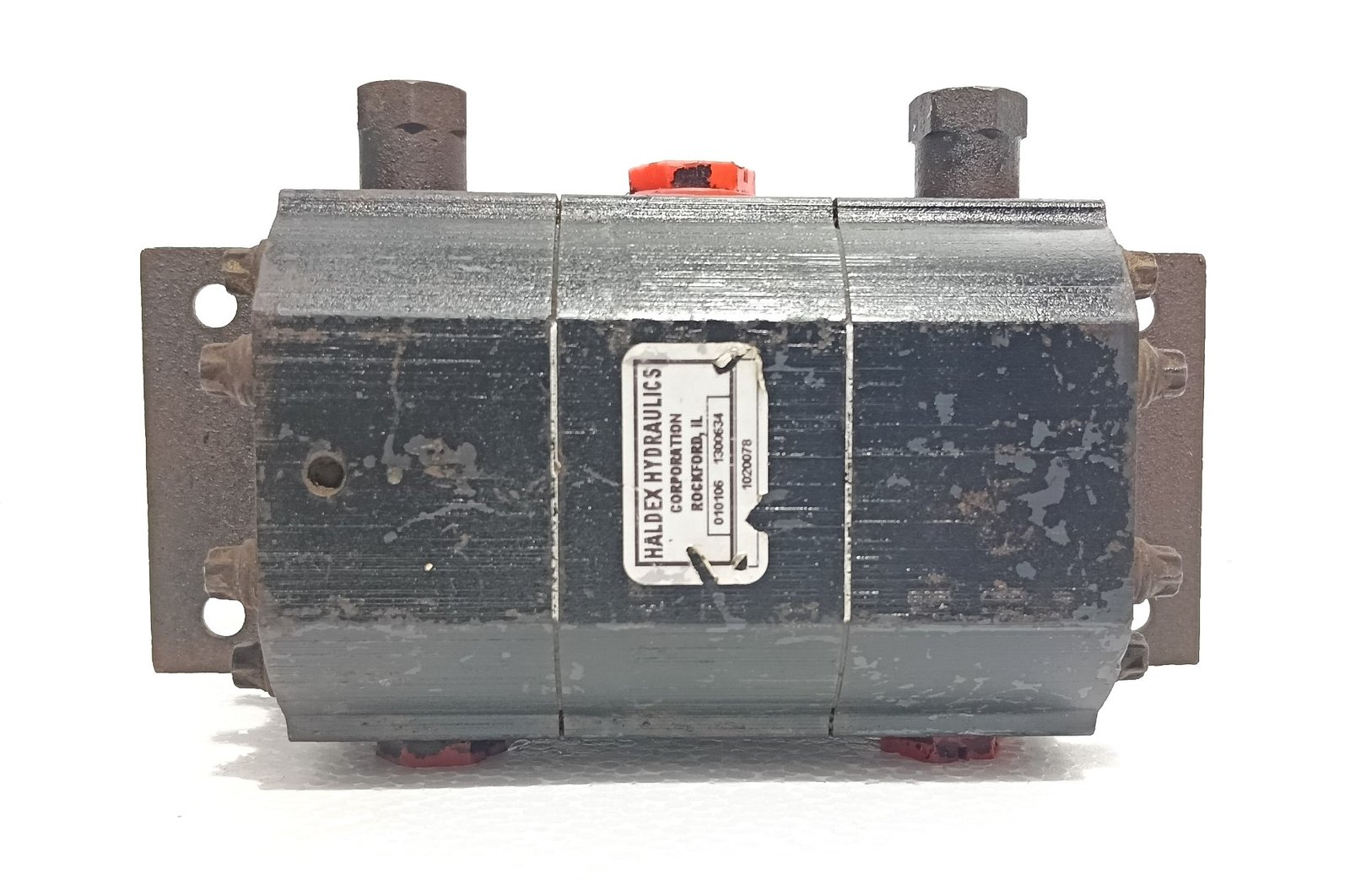 HALDEX HYDRAULICS 1020078 FLOW DIVIDER 2 SECTION 0.129 IN³SECTION 34-16 01016 (6)