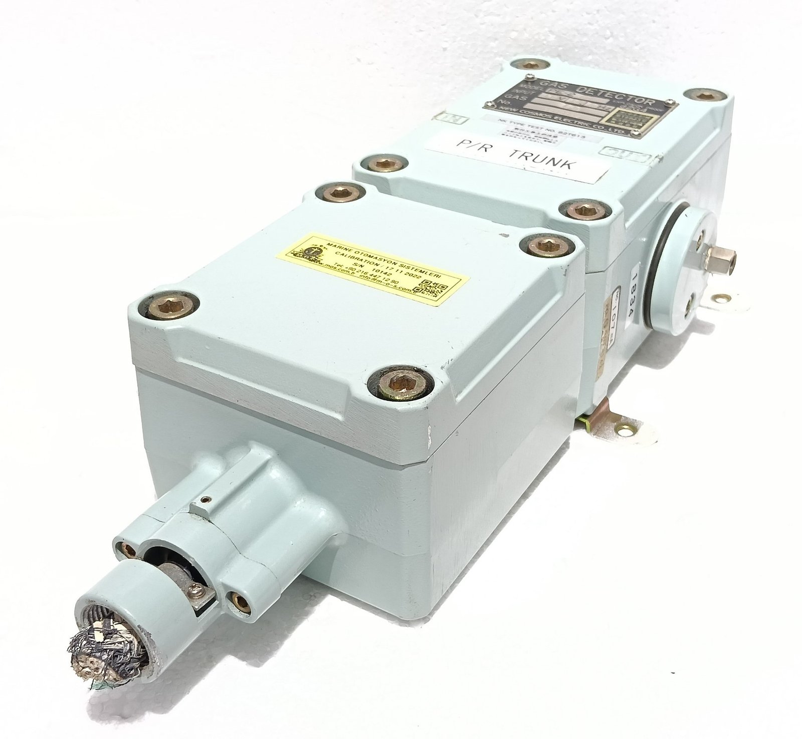 NEW COSMOS ELECTRIC EXPLOSION PROOF GAS DETECTOR MODEL PE-2CC 100VAC LPG 0010142 (8)