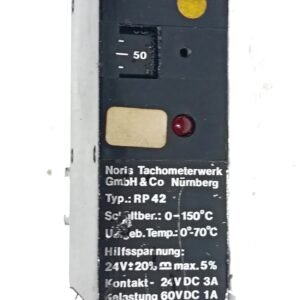 NORIS RP42 TEMPERATURE LIMIT SWITCH 24VDC PT100 INPUT 0-150 C FAST SHIP