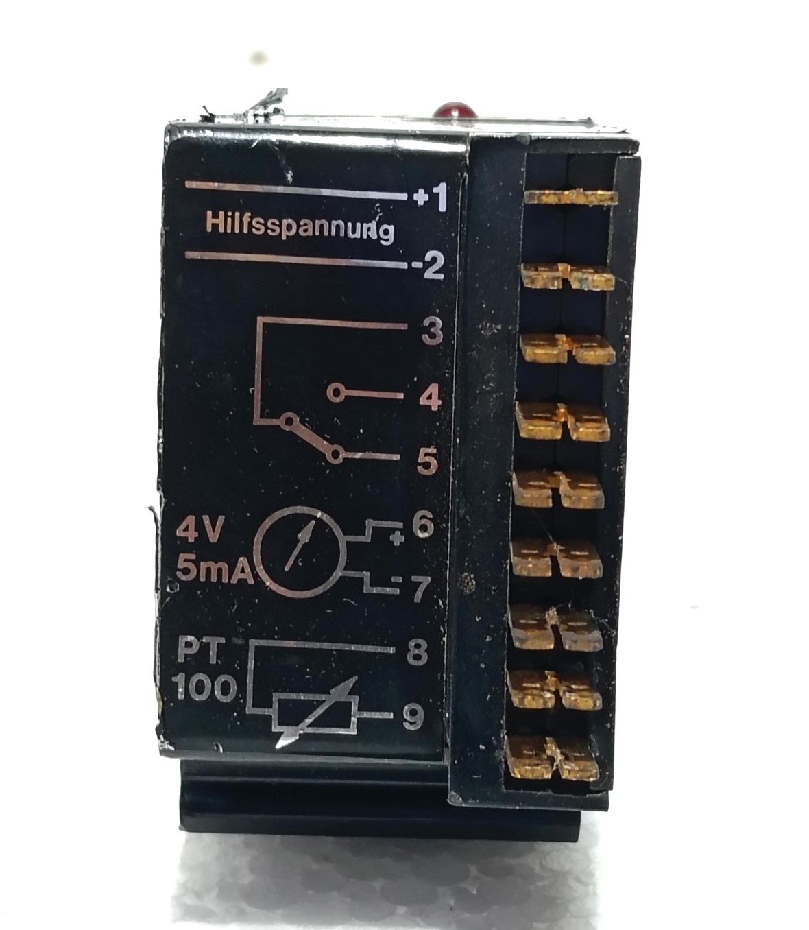 NORIS RP42 TEMPERATURE LIMIT SWITCH 24VDC PT100 INPUT 0-150 C (4)