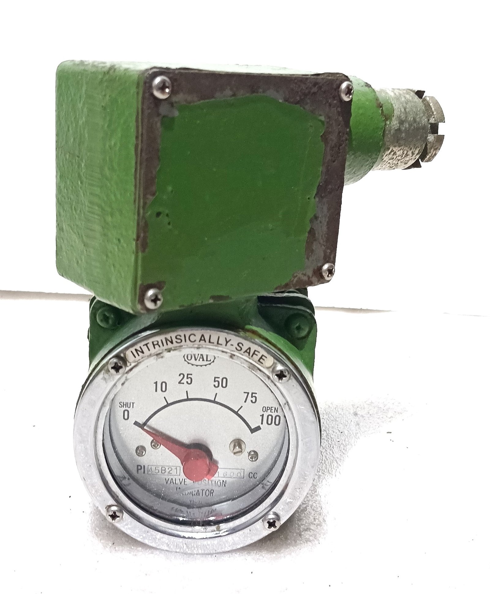OVAL PI 45B21-1600CC VALVE OPENSHUT POSITION INDICATOR Y2-71 SHUT 0-100 OPEN (7)