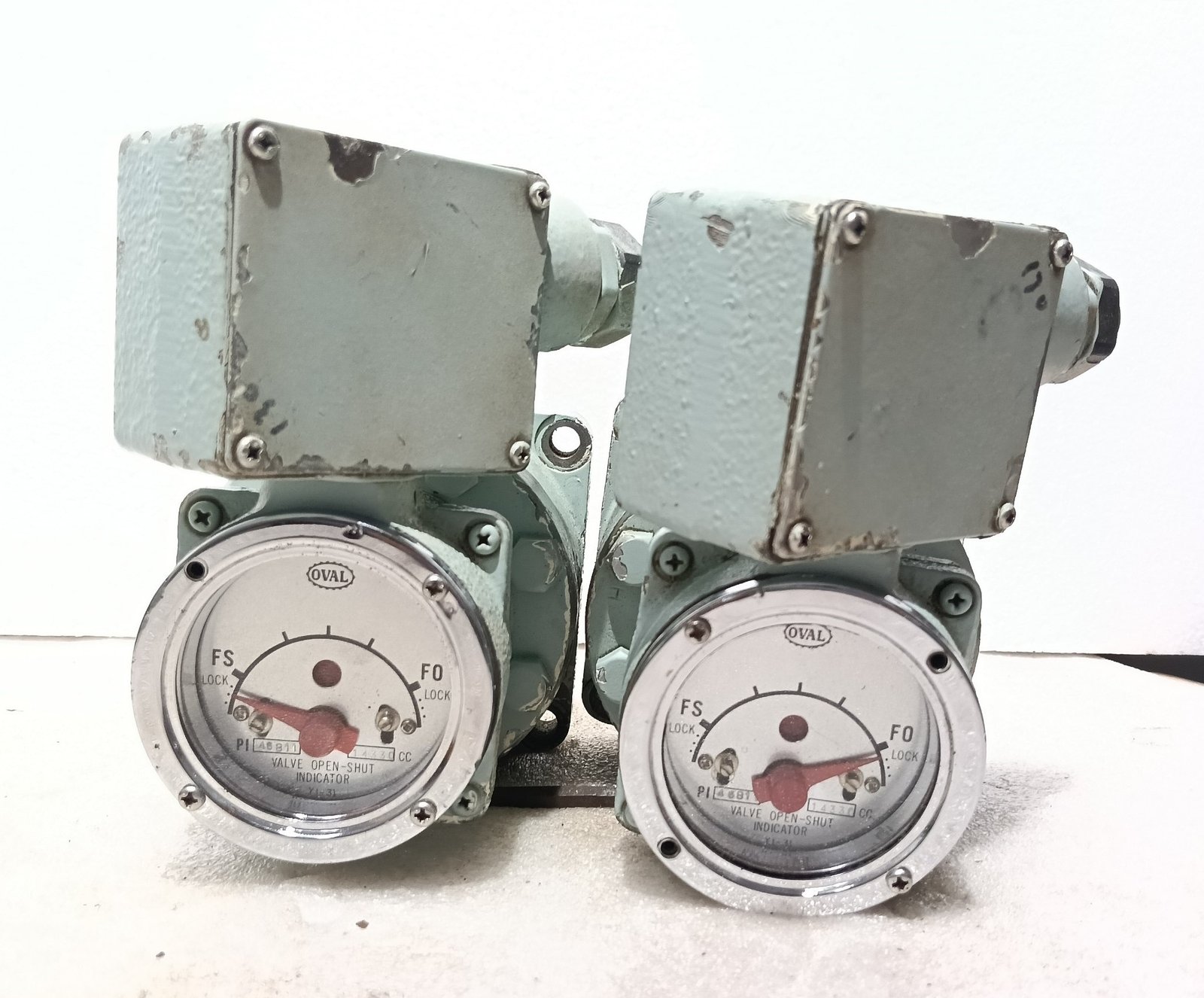 OVAL PI 46B11-14330CC VALVE OPENSHUT POSITION INDICATOR Y1-31 LOCK FS-F0 (8)