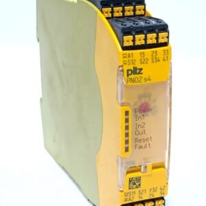 PILZ PNOZ S4 24VDC 3N/O 1N/C SAFETY RELAY 751104 10AF/6AT GERMANY