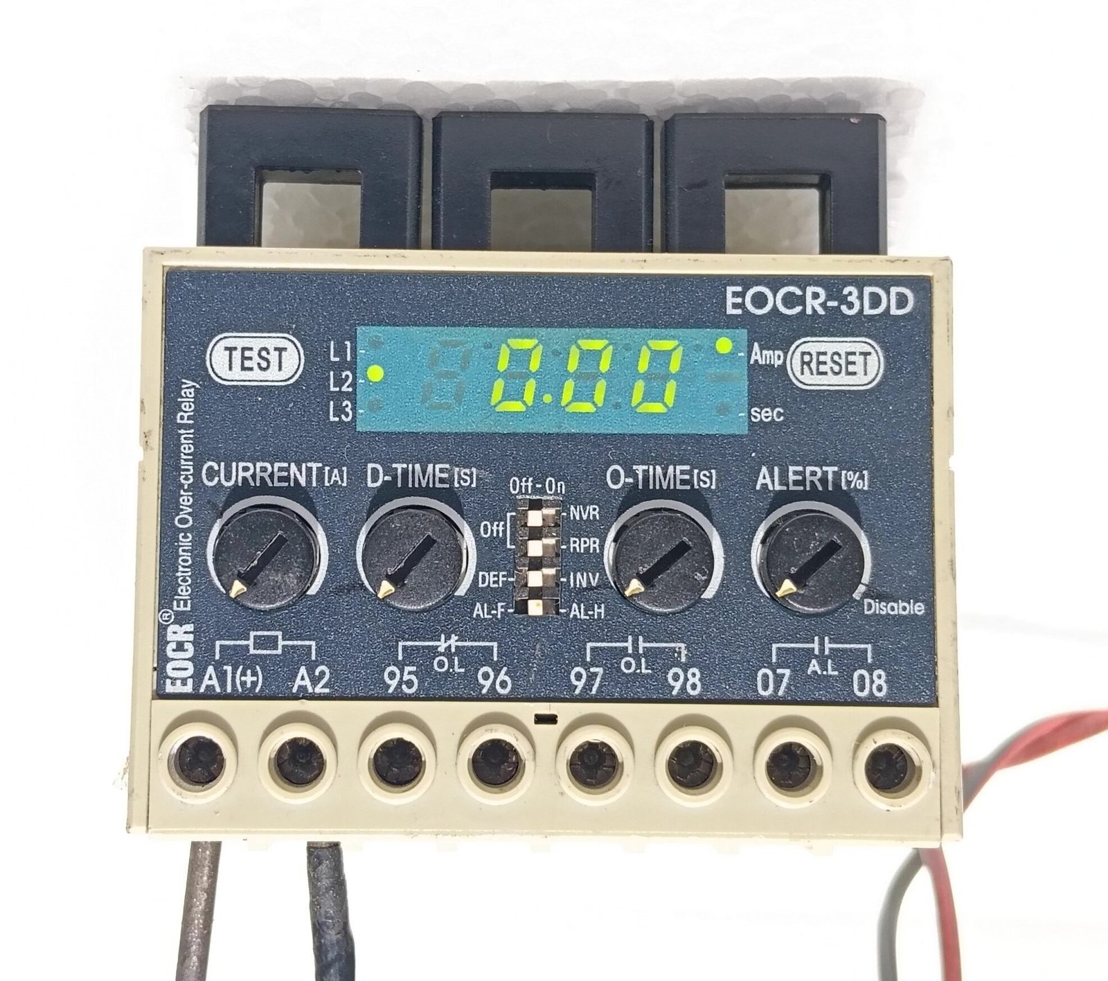SAMWHA EOCR-3DD-05-24 ELECTRONIC OVER CURRENT RELAY EOCR-3DD C40727 (2)