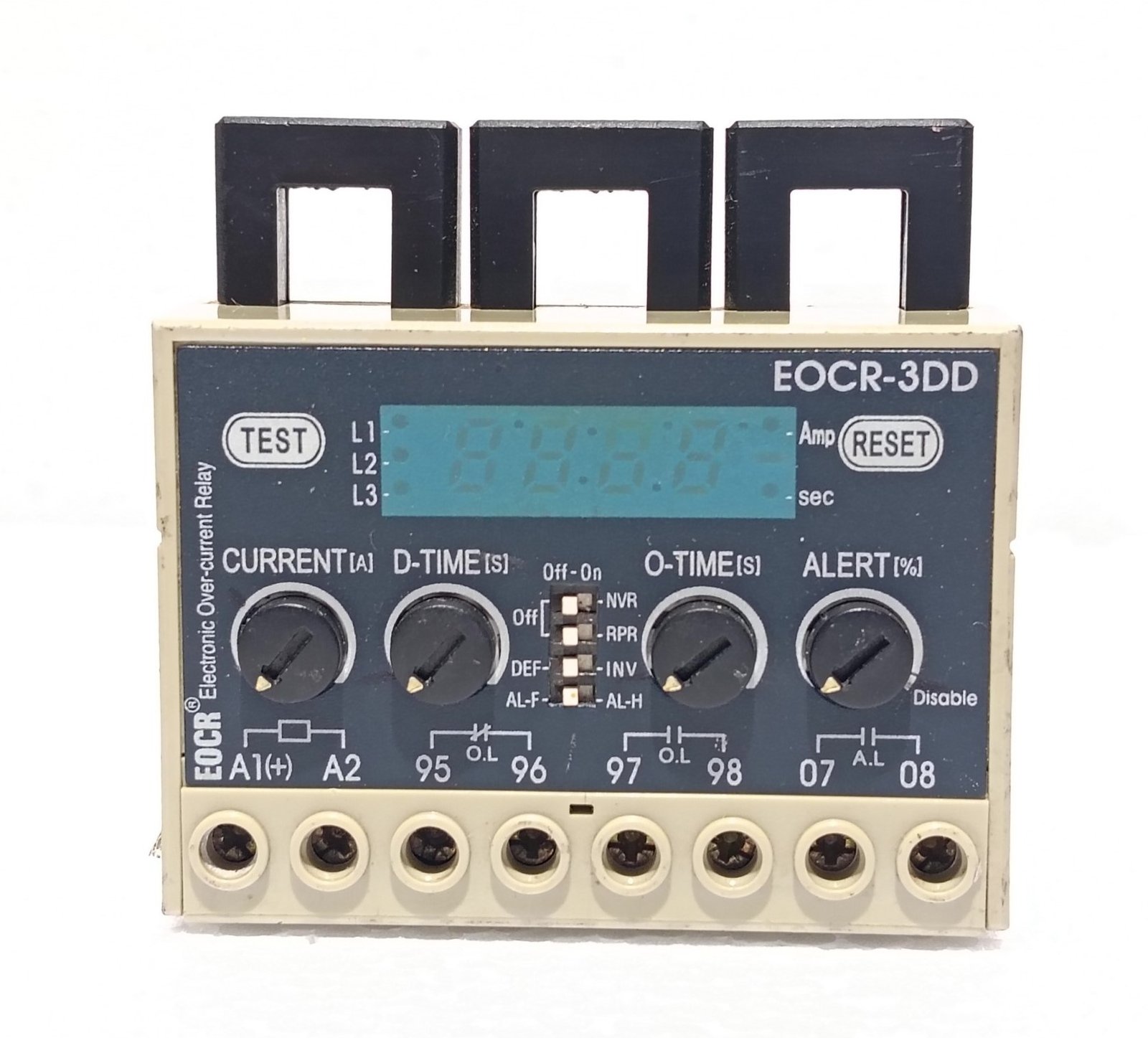 SAMWHA EOCR-3DD-05-24 ELECTRONIC OVER CURRENT RELAY EOCR-3DD C40727 (9)