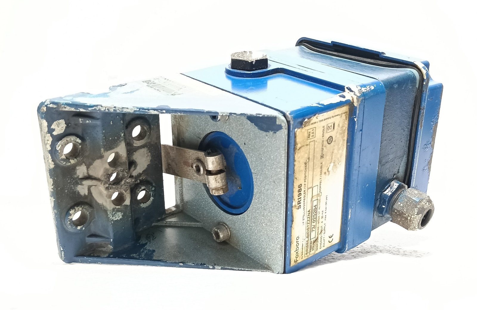 SCHNEIDER ELECTRIC FOXBORO SRI986 ANALOG VALVE POSITIONER BIDS7ZZZNA 73025284 (5)