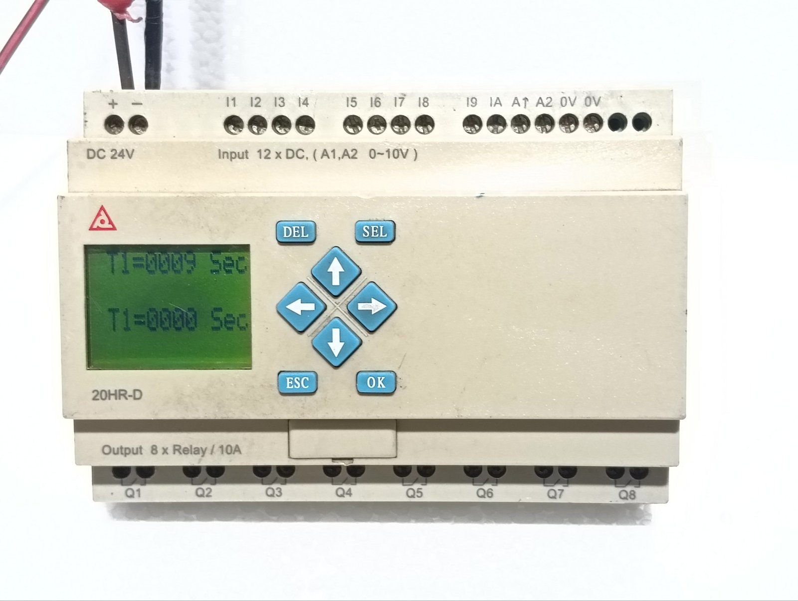 TECO 20HR-D 24VDC 2W PROGRAMMABLE LOGIC RELAY V2.3 435084115723 (2)