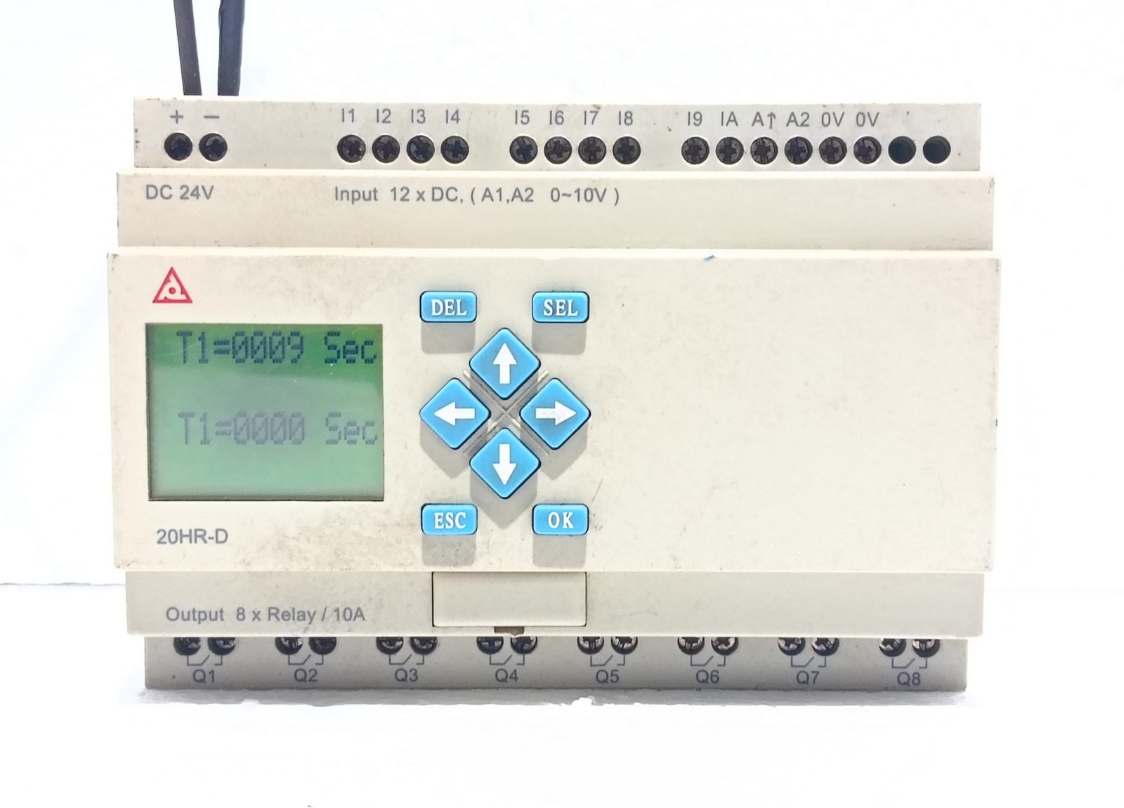 TECO 20HR-D 24VDC 2W PROGRAMMABLE LOGIC RELAY V2.3 435084115723 (4)