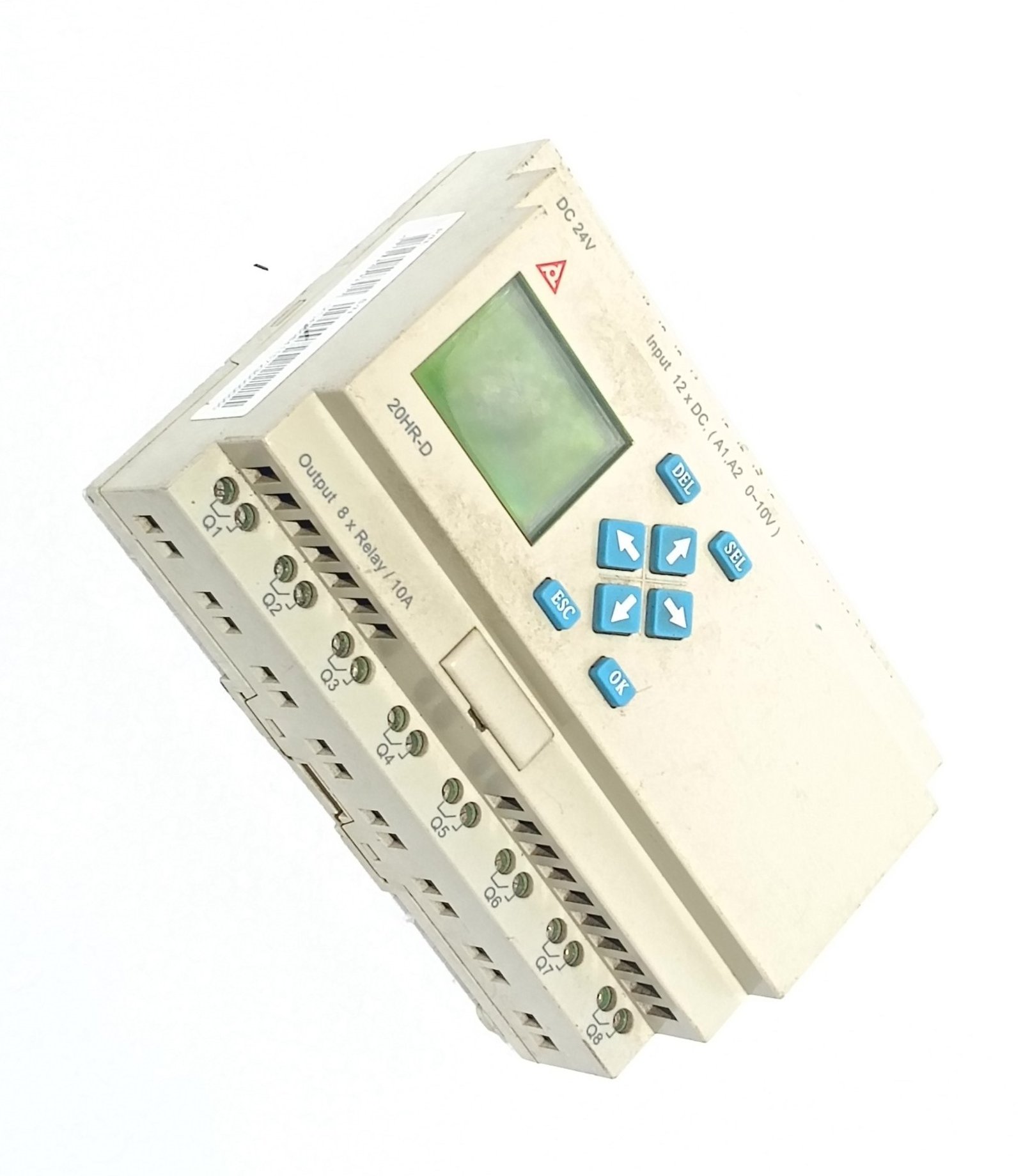 TECO 20HR-D 24VDC 2W PROGRAMMABLE LOGIC RELAY V2.3 435084115723 (5)