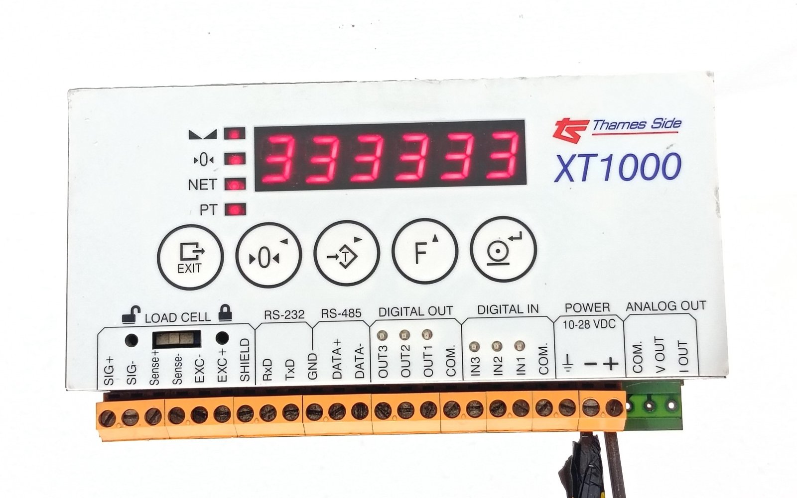 THAMES SIDE XT1000 XT1-SO HIGH SPEED DIGITAL WEIGHT INDICATORTRANSMITTER 1413078 (11)