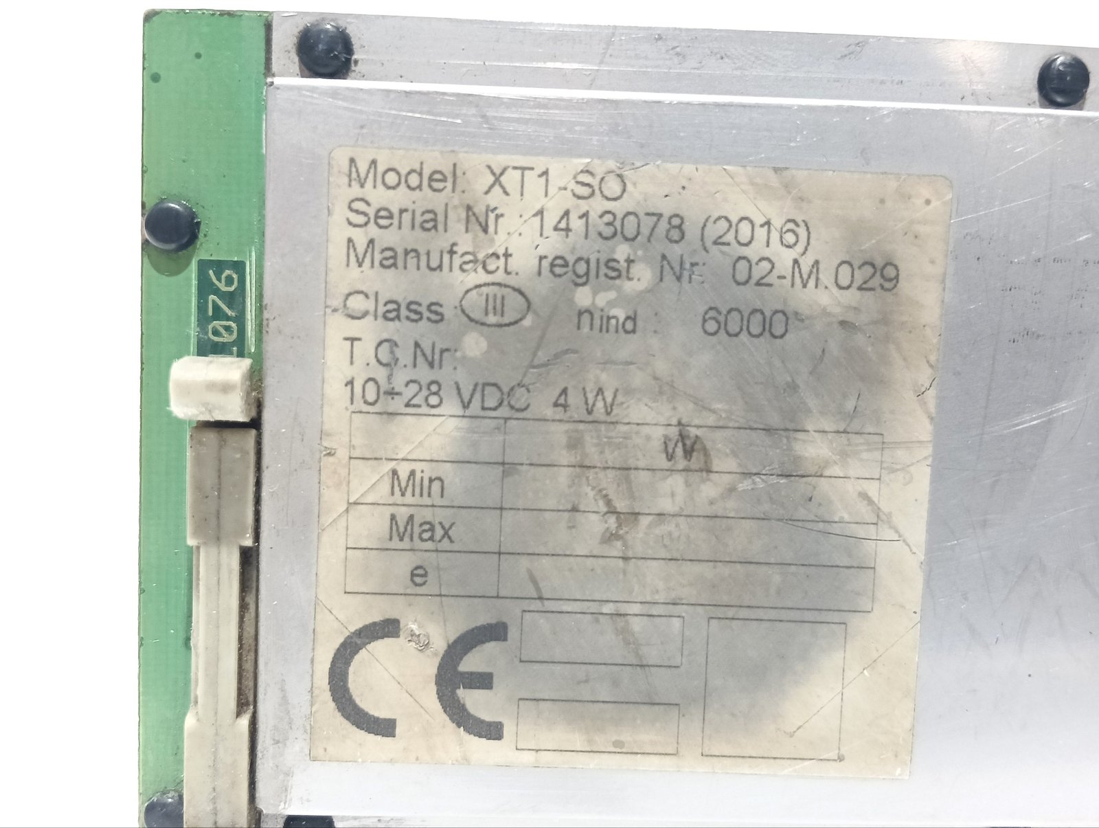 THAMES SIDE XT1000 XT1-SO HIGH SPEED DIGITAL WEIGHT INDICATORTRANSMITTER 1413078 (4)