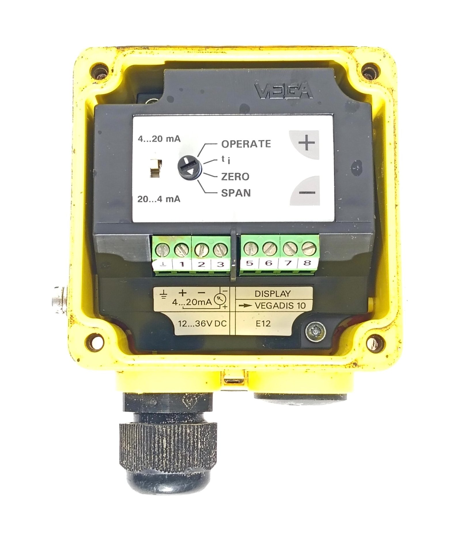VEGA BAR20 XGR111 PROCESS PRESSURE TRANSMITTER 10 BAR IP65 10829216 (2)