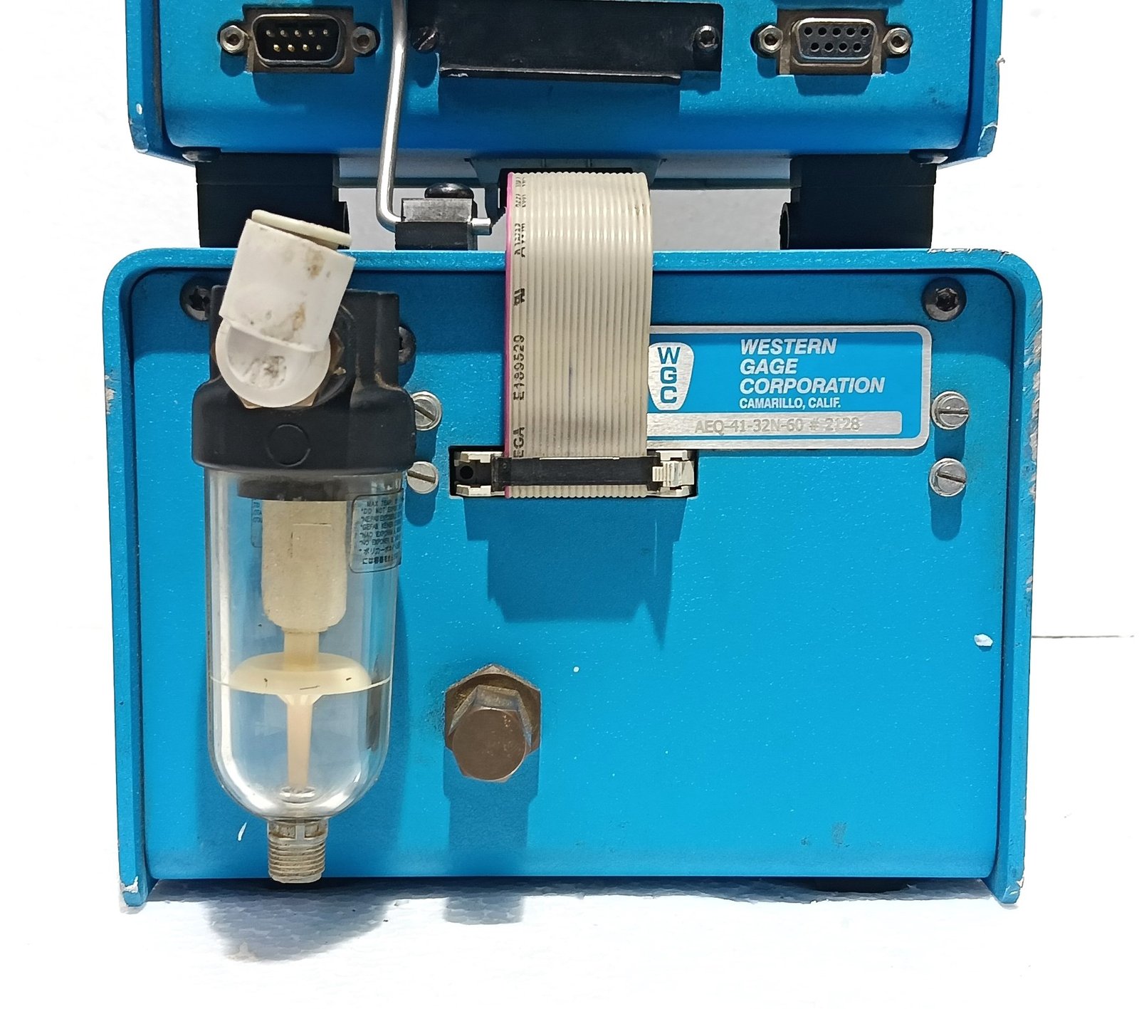 WESTERN GAGE WGC MICRO II AIR GAGE READOUT AEQ-41-32N-60 #2128 220V (4)