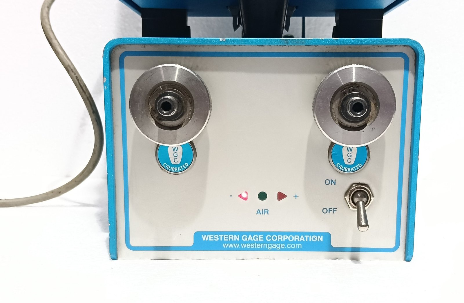 WESTERN GAGE WGC MICRO II AIR GAGE READOUT AEQ-41-32N-60 #2128 220V (6)