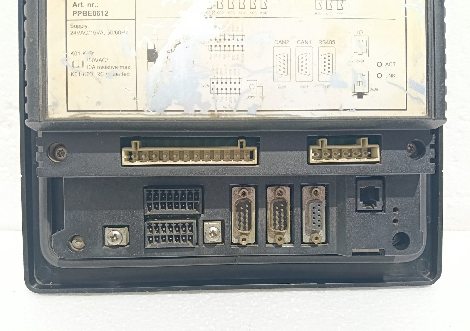 ATLAS COPCO PPBE0612 P1900520012 LR244507 BOITIER TYPE 4 CONTROLLER PANEL (6)
