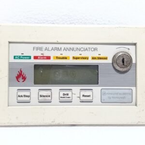 FIRE-LITE ALARMS HONEYWELL 41D2 FIRE ALARM ANNUNCIATOR 537BB-A LCD-80F