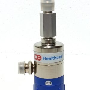 GCE HEALTHCARE MEDIFLOW ULTRA II O2 HIGH-PRESSURE VALVE REGULATOR 2.8 - 8 BAR