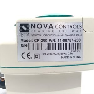 HYDRO NOVA CONTROLS CP-200 11-08787-230 PUMP 0.1A 50/60 HZ