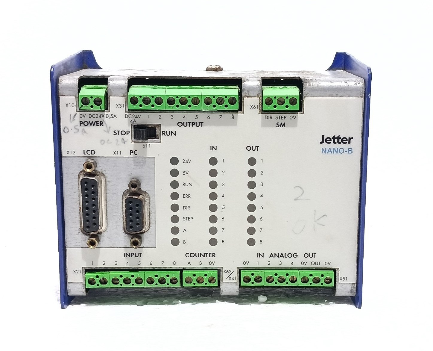 JETTER NANO-B NB-CPU 24 VDC 20020723032417 112002 0.5A - 2 (1)