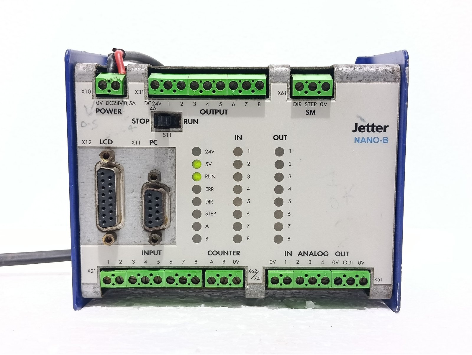 JETTER NANO-B NB-CPU 24 VDC 20020723032419 112002 0.5A (2)