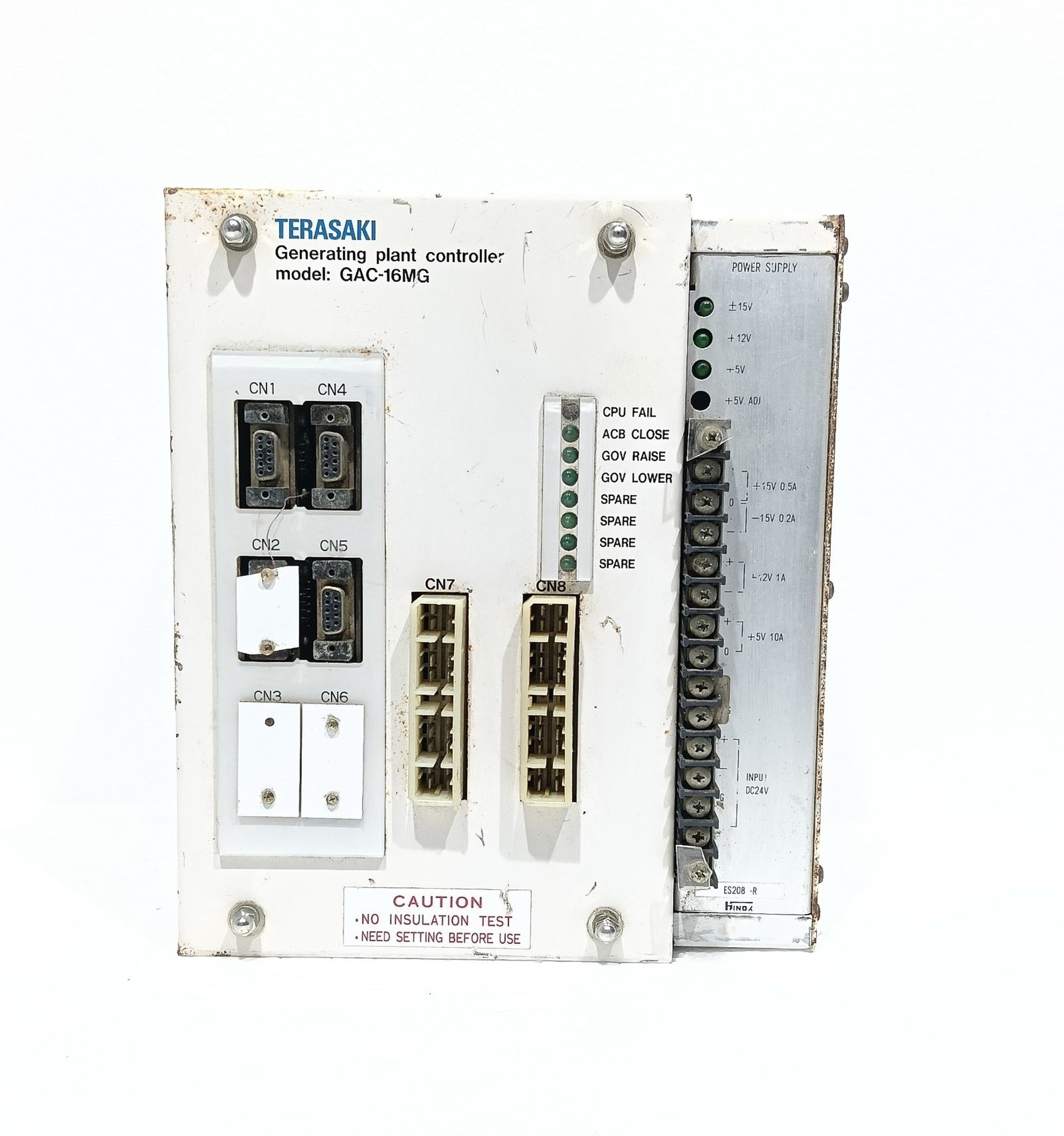 TERASAKI GAC-16MG GENERATING PLANT CONTROLLER EIN-302 95111 - 2 (9)