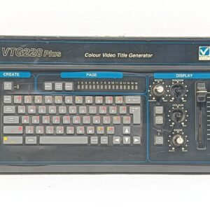 VIDEO TECH DESIGNER VTG228 PLUS COLOUR VIDEO TITLE GENERATOR 49-4236